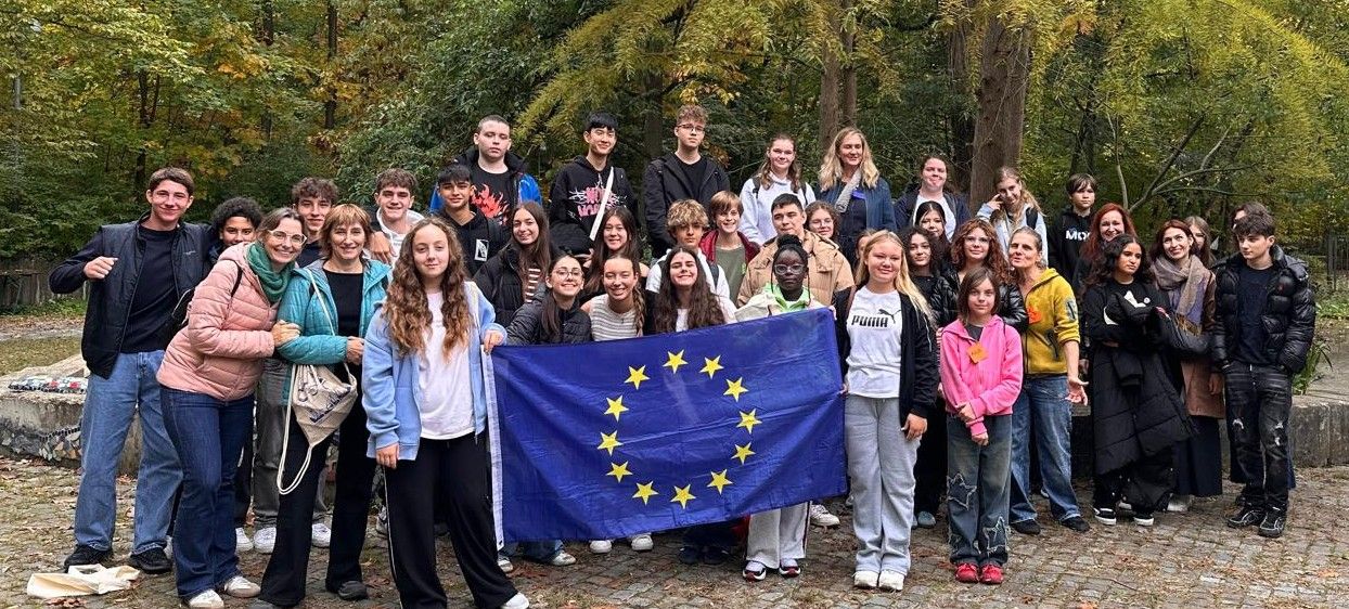 Gruppenbild Erasmus meeting in Karlsruhe